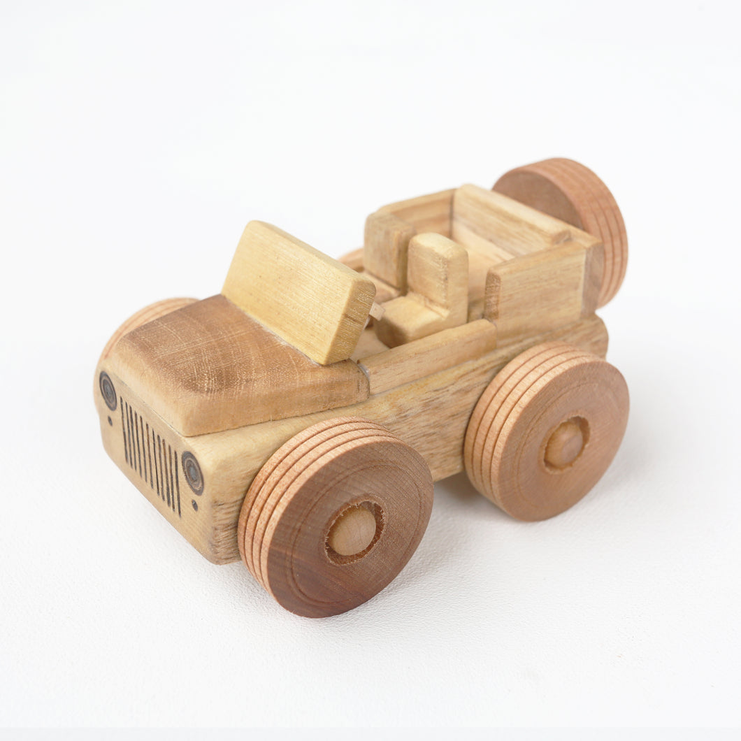 Wooden Jeep